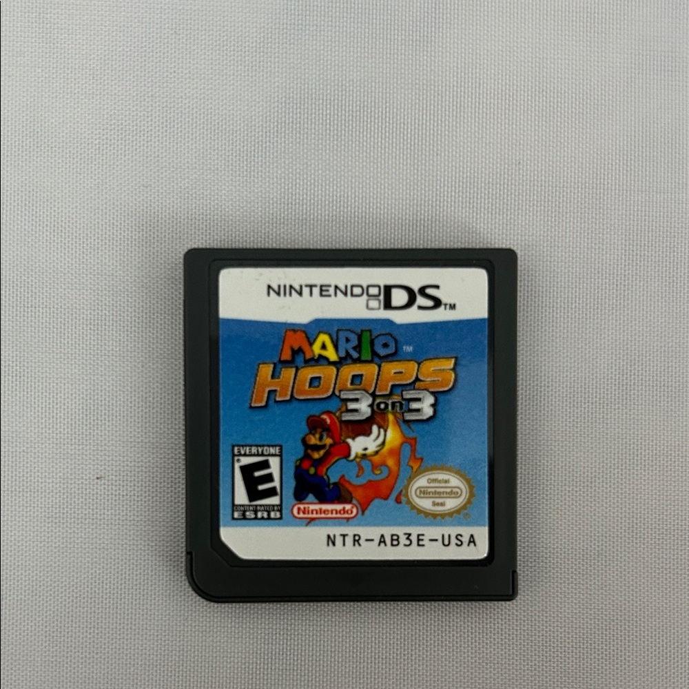 Nintendo DS Mario Hoops 3-on-3 Game Cartridge - Black and Blue